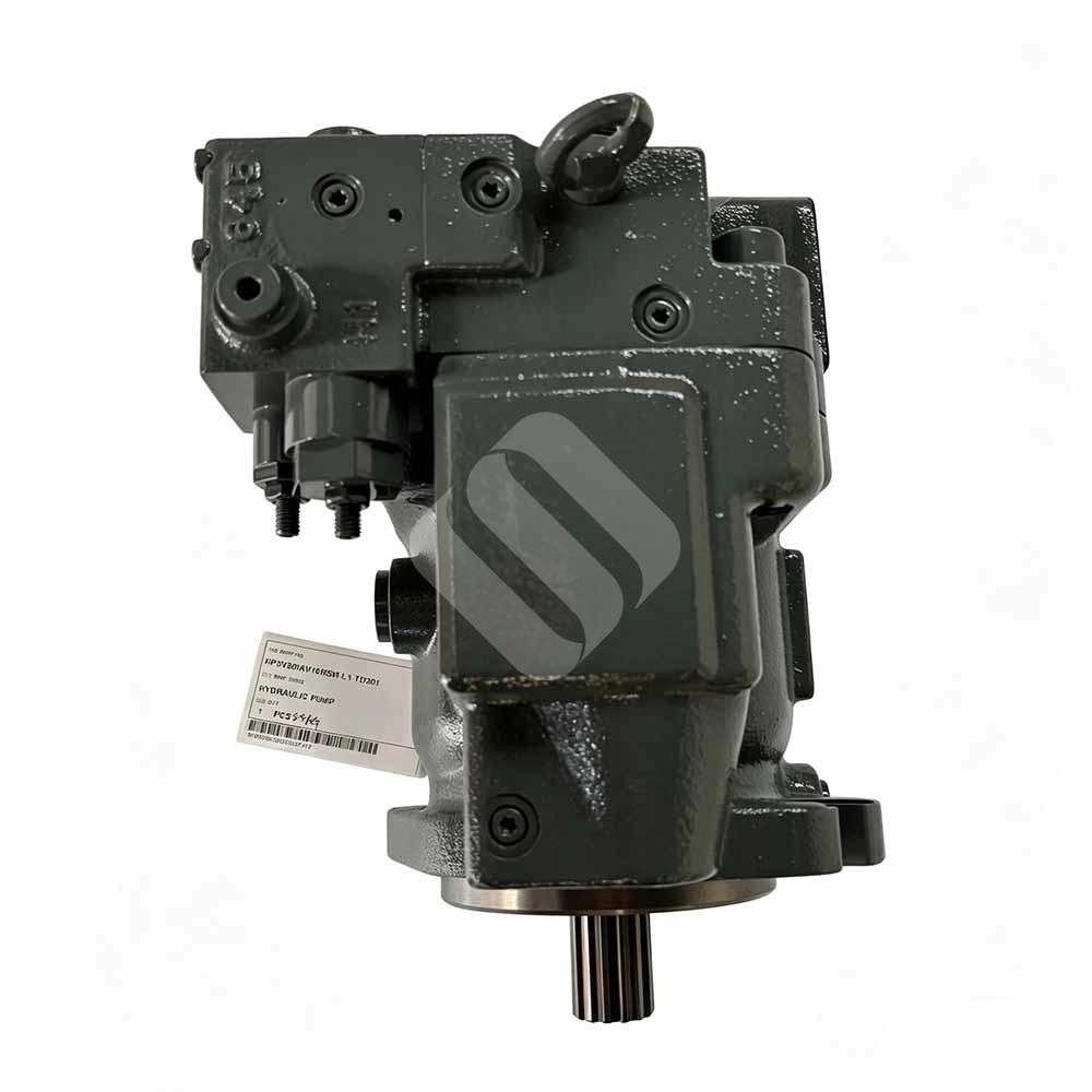 Brand New HP3V80 AV10RSM-L1-TD201 Hydraulic Main Pump for SANY SY55C, SY60C & SY75C Genuine-HP3V80-axial-piston-hydraulic-pump-SANY-SY75C-side-view