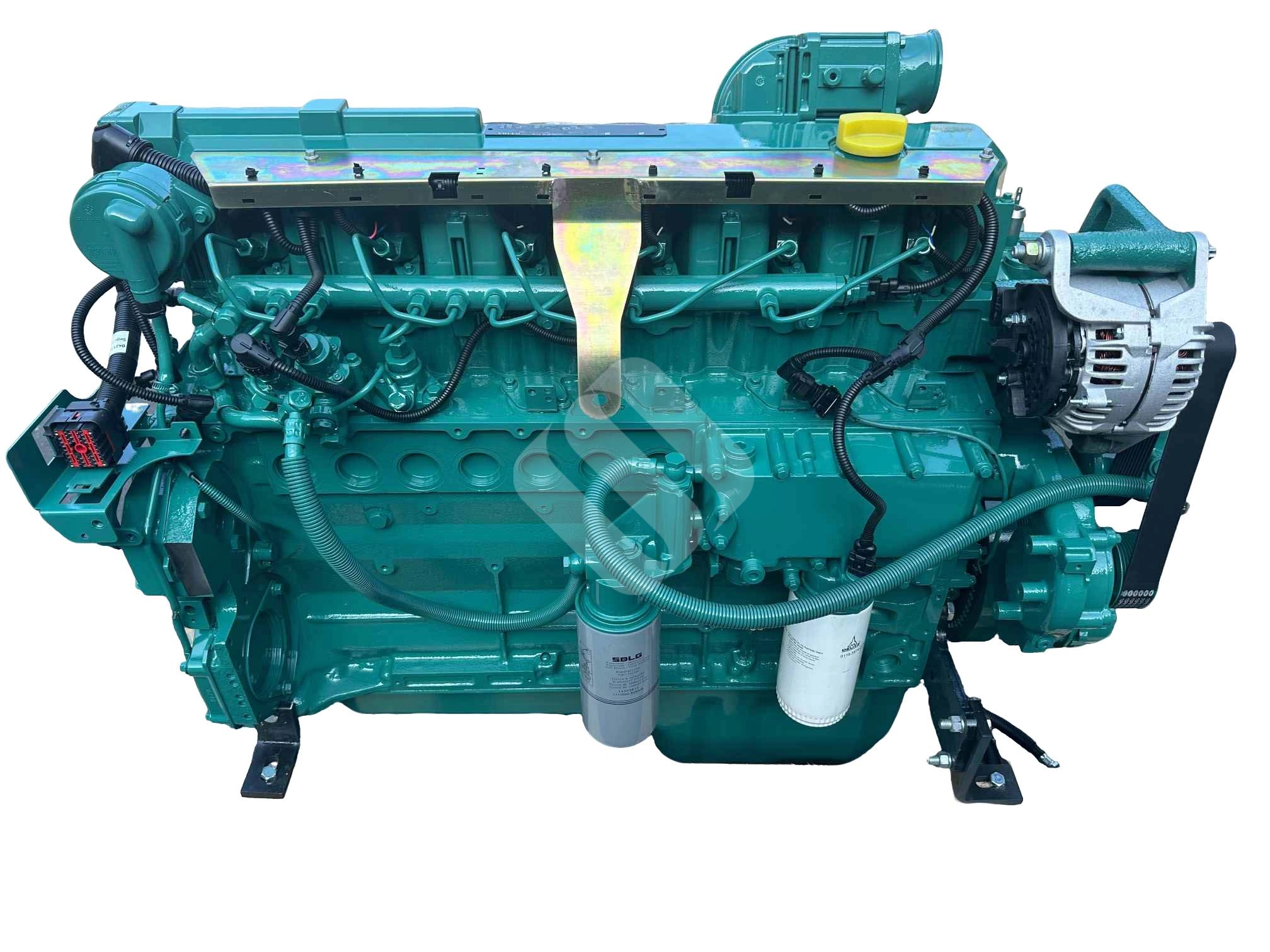Volvo D7E Engine for L120GZ Wheel Loader 7.1L 6-Cylinder Turbocharged Diesel Volvo-CE-L120GZ-replacement-engine-D7E-Tier-3