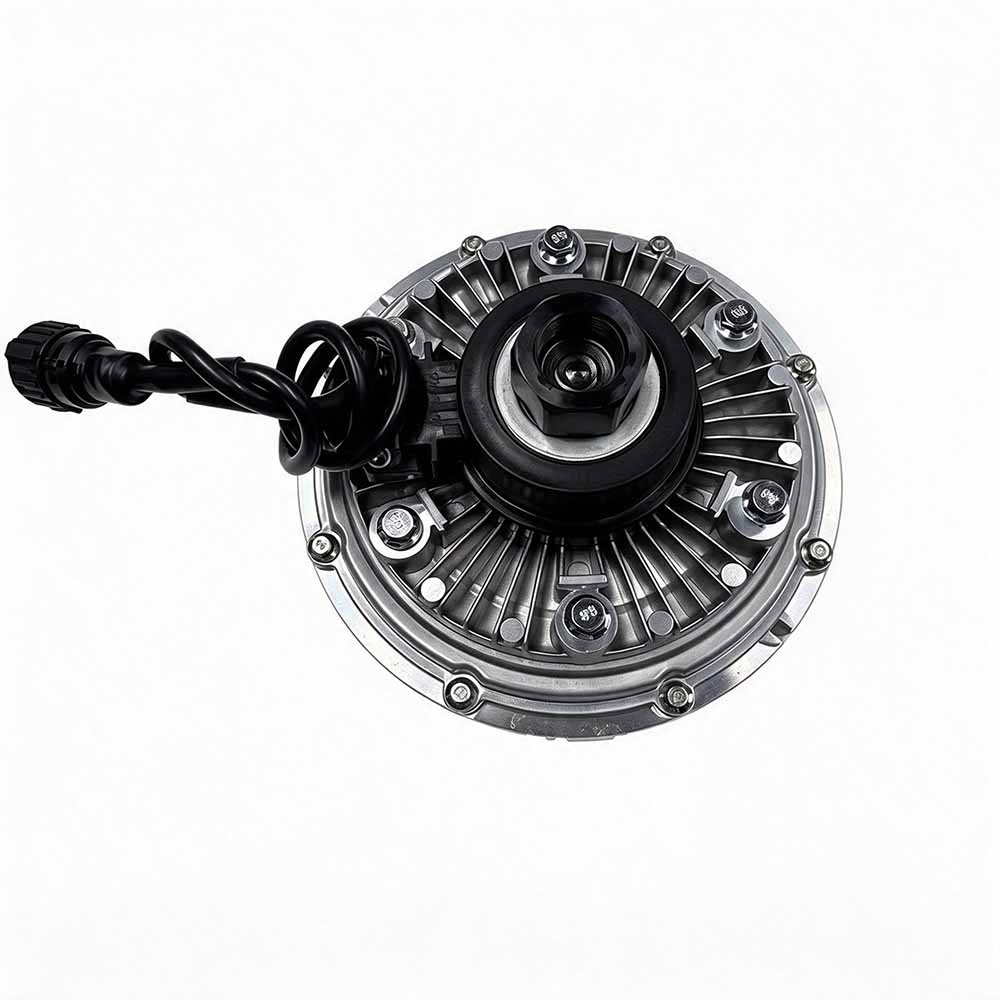 Volvo-EC170D-replacement-cooling-fan-clutch-VOE14670742-bi-metal-sensor-close-up