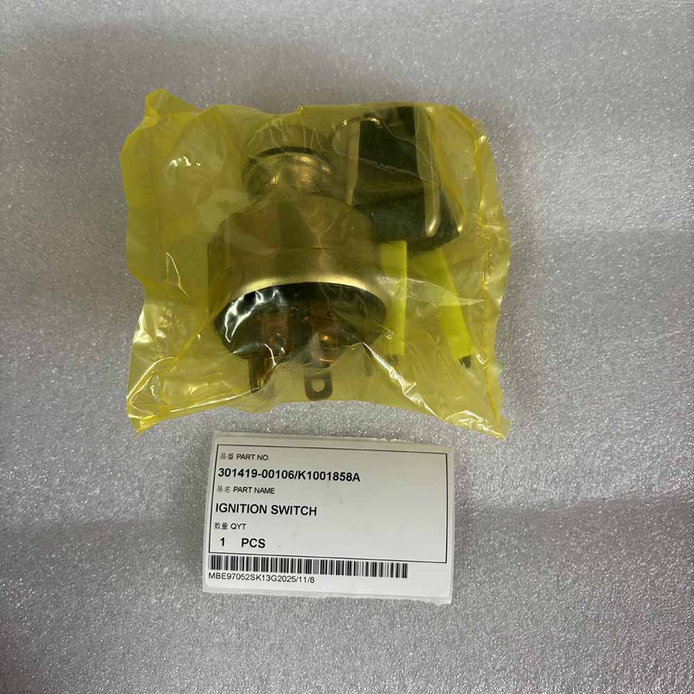 Caterpillar EXCAVATOR PARTS MADE IN CHINA NEW DL200 DL250 DL300 DL400 DL500 301419-00106 K1001858A IGNITION SWITCH SPARKLING MACHINERY