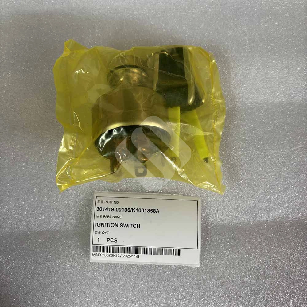 Caterpillar EXCAVATOR PARTS MADE IN CHINA NEW DL200 DL250 DL300 DL400 DL500 301419-00106 K1001858A IGNITION SWITCH SPARKLING MACHINERY Caterpillar EXCAVATOR PARTS MADE IN CHINA NEW DL200 DL250 DL300 DL400 DL500 301419-00106 K1001858A IGNITION SWITCH SPARKLING MACHINERY