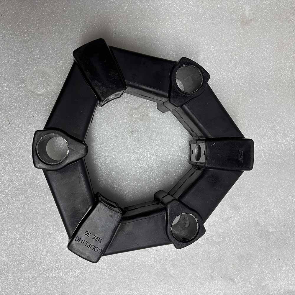 30A-heavy-duty-flexible-rubber-hydraulic-pump-coupling-assembly