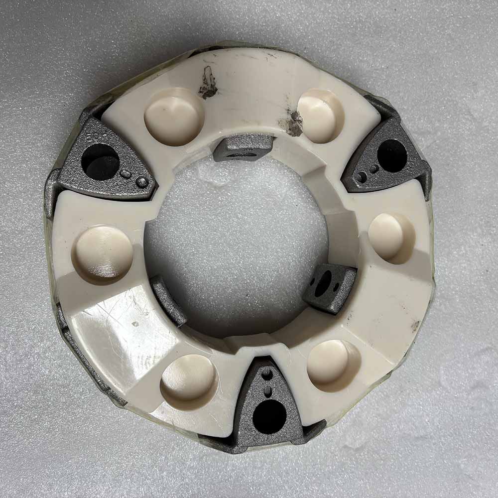 30H-hydraulic-pump-rubber-coupling-element-front-view
