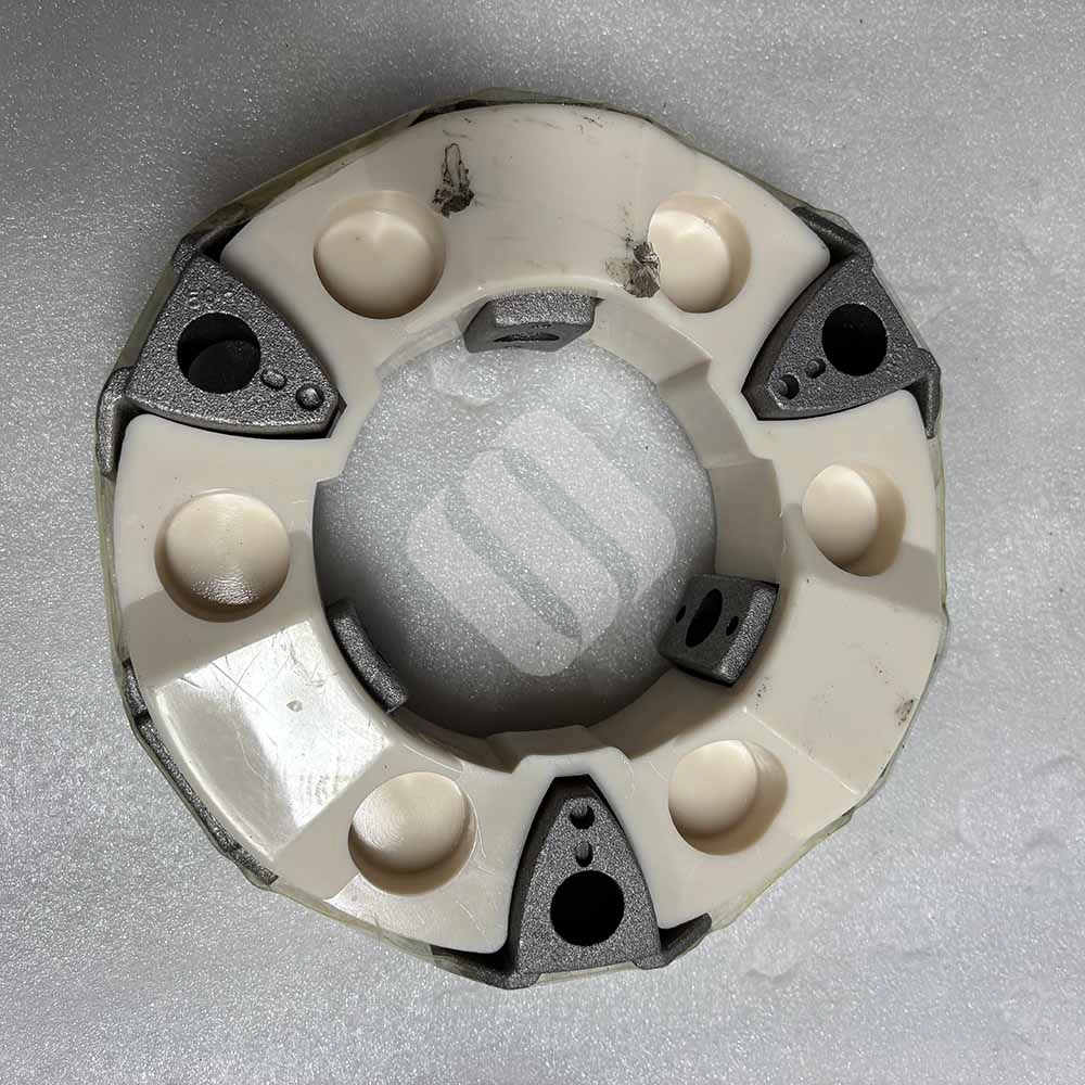 30H Hydraulic Pump Drive Rubber Coupling Assembly for Kobelco SK60-2, SK60-5 30H-hydraulic-pump-rubber-coupling-element-front-view