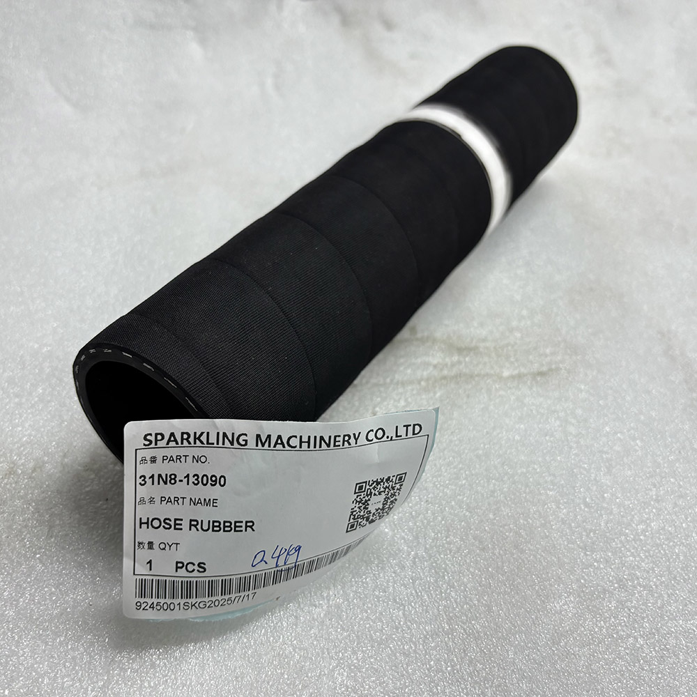 Wheeled Excavators Spare Parts 31N8-13090 HOSE RUBBER for Hyundai Construction Equipment  R200W-7 R210LC-7 R220LC-9S R235LCR-9 R290LC-7 R305LC-7 R330LC-9S