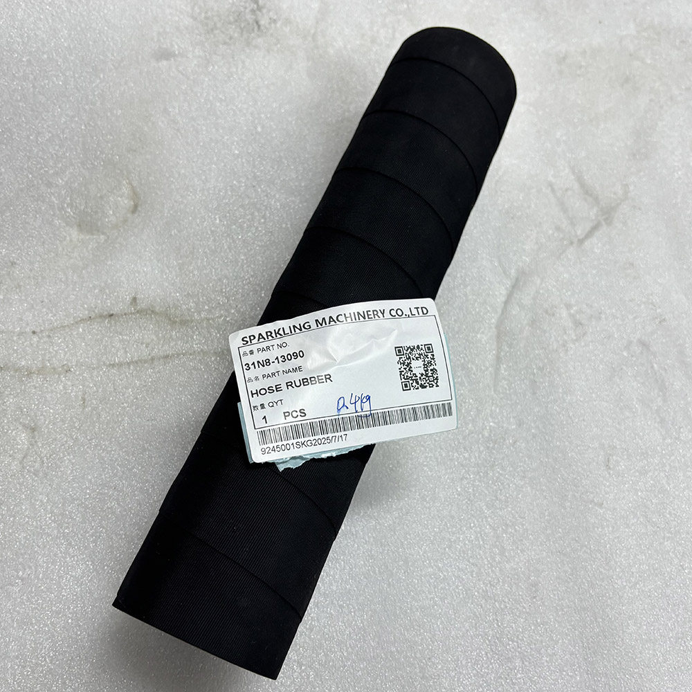 Wheeled Excavators Spare Parts 31N8-13090 HOSE RUBBER for Hyundai Construction Equipment  R200W-7 R210LC-7 R220LC-9S R235LCR-9 R290LC-7 R305LC-7 R330LC-9S