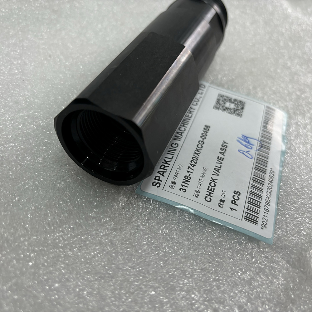 HYUNDAI 9-SERIES CRAWLER EXCAVATOR R300LC-9 31N8-17420 XKCG-00456 VALVE-CHECK FOR MAIN CONTROL VALVE