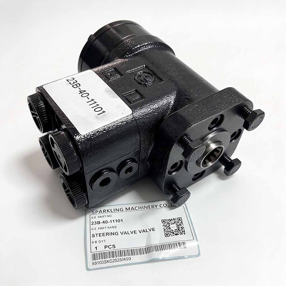 Komatsu-motor-grader-steering-valve-23B-40-11101-packaging