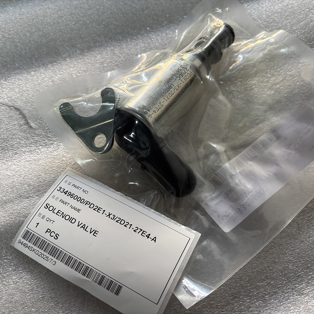 Excavator Spare Parts 27 VDC 33496000 PD2E1-X3 2D21-27E4-Ak SOLENOID VALVE for Liebherr equipment
