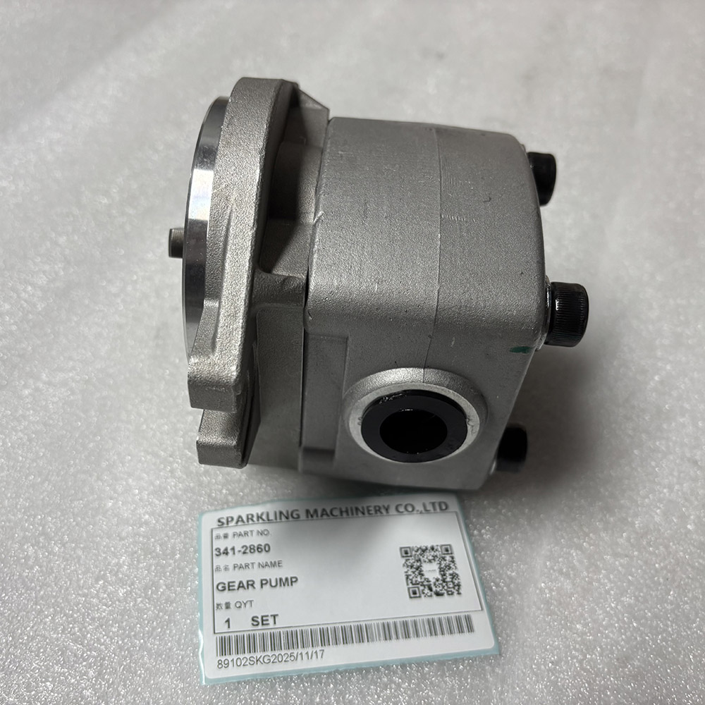 341-2860 hydraulic gear pump for Caterpillar CAT 320C excavator