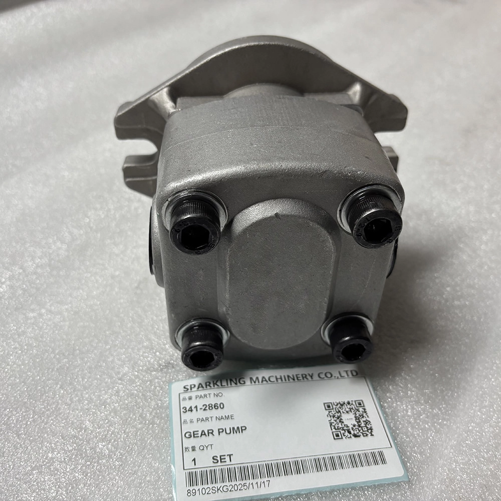 341-2860 hydraulic gear pump for Caterpillar CAT 320C excavator