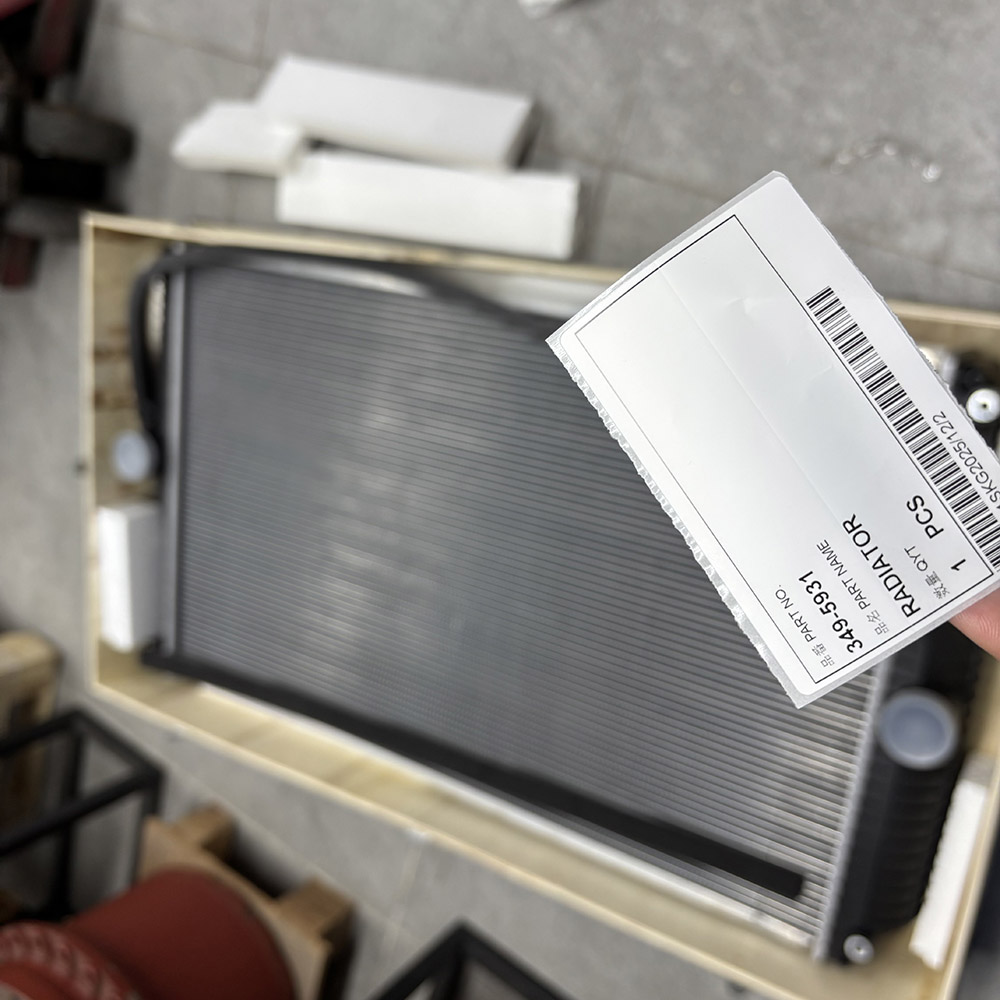 Radiator replacement for CAT 966H wheel loader