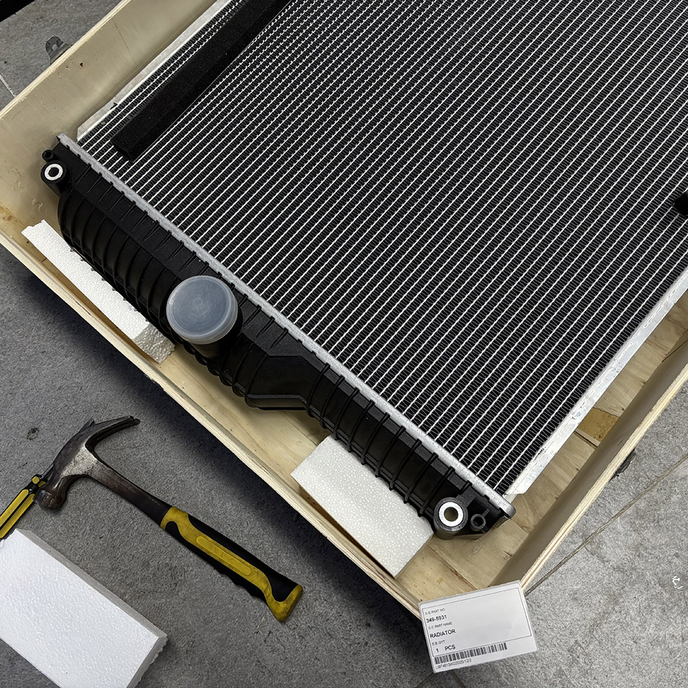 349-5931 Radiator for Caterpillar Construction Equipment 966H 972H 980C D6R