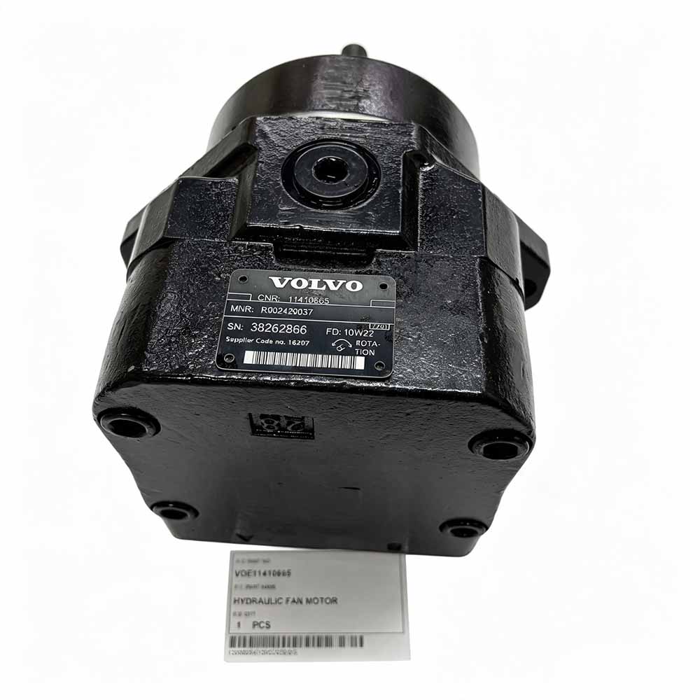 Genuine VOE11410665 Hydraulic Fan Motor for Volvo L150E & L150F VOE11410665-hydraulic-cooling-fan-motor-for-Volvo-L150E-wheel-loader