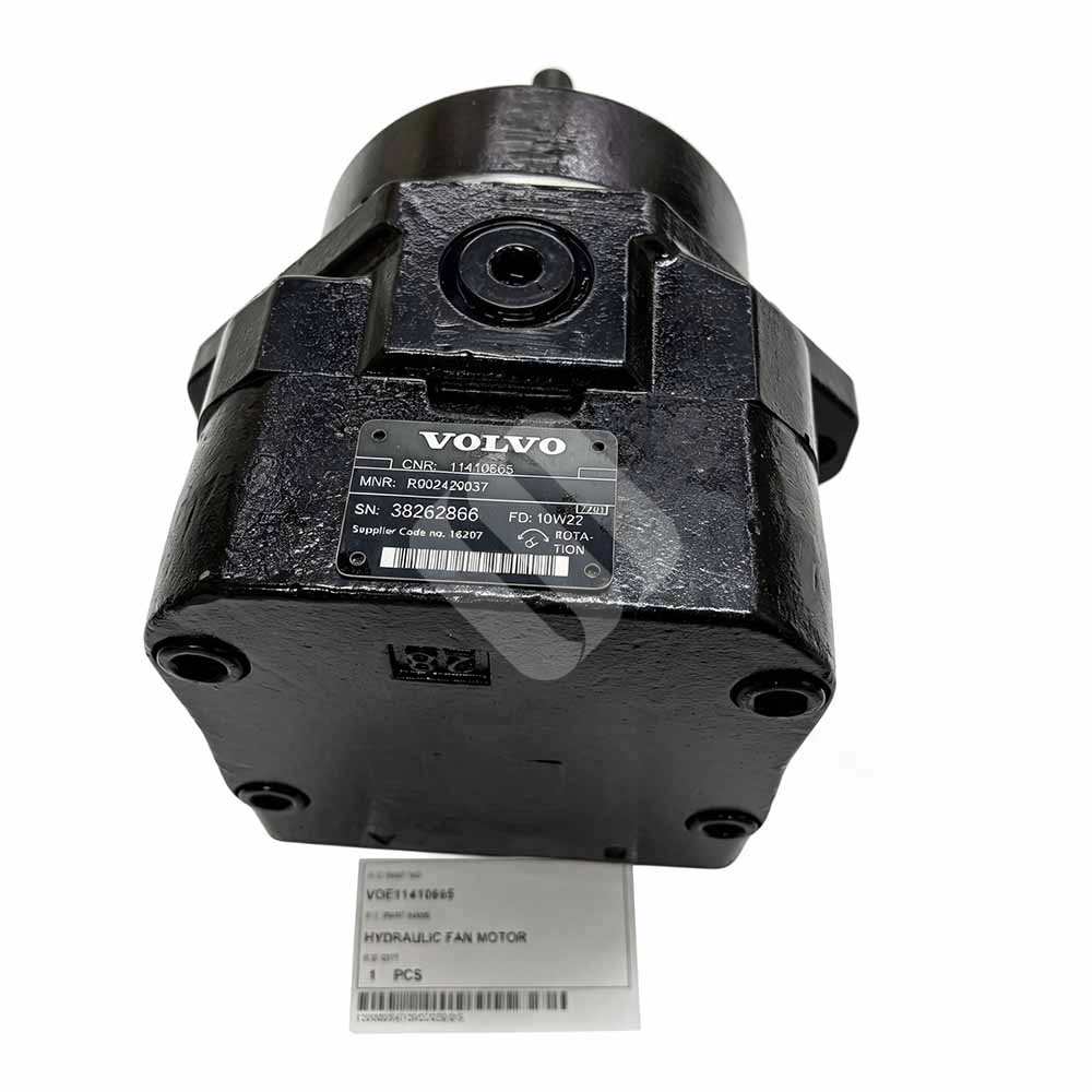 Genuine VOE11410665 Hydraulic Fan Motor for Volvo L150E & L150F VOE11410665-hydraulic-cooling-fan-motor-for-Volvo-L150E-wheel-loader