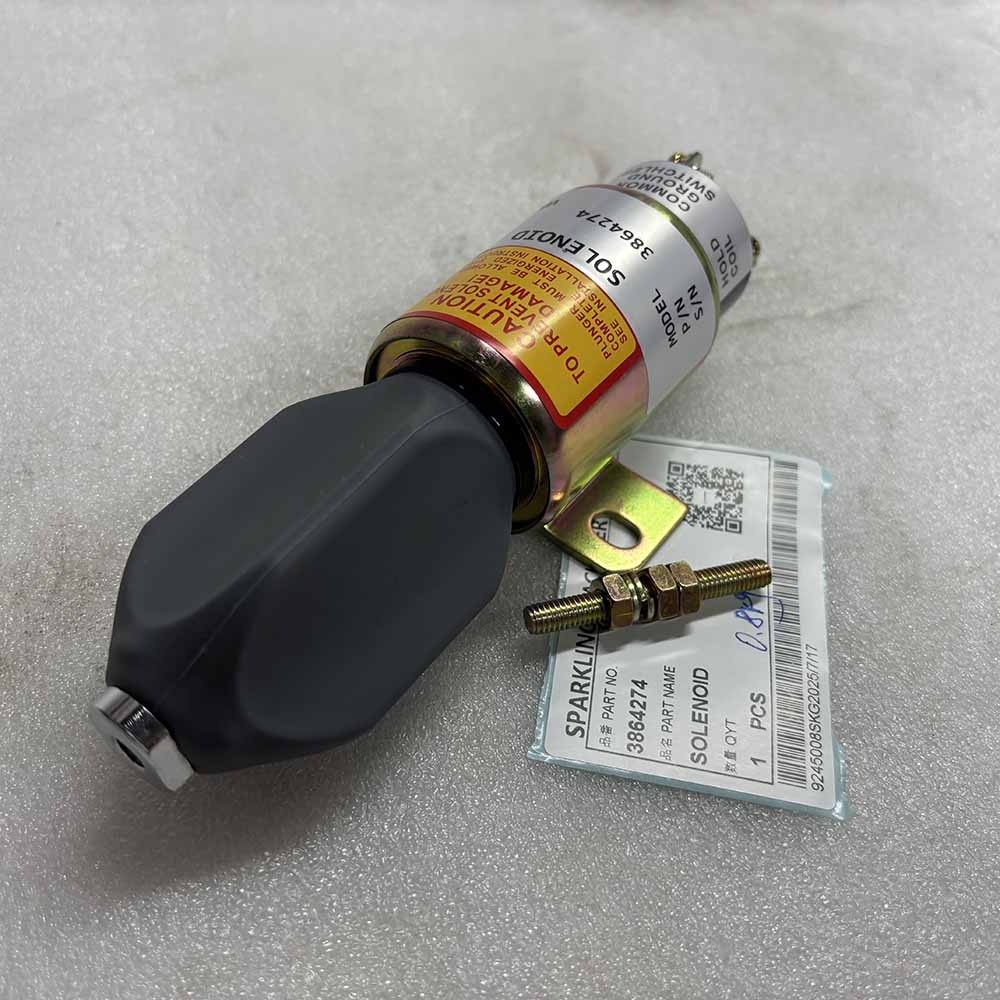 HYUNDAI EXCAVATOR PARTS MADE IN CHINA NEW R140LC-7 R140LC9S R140W7 R140W9S 3864274 SOLENOID SPARKLING MACHINERY