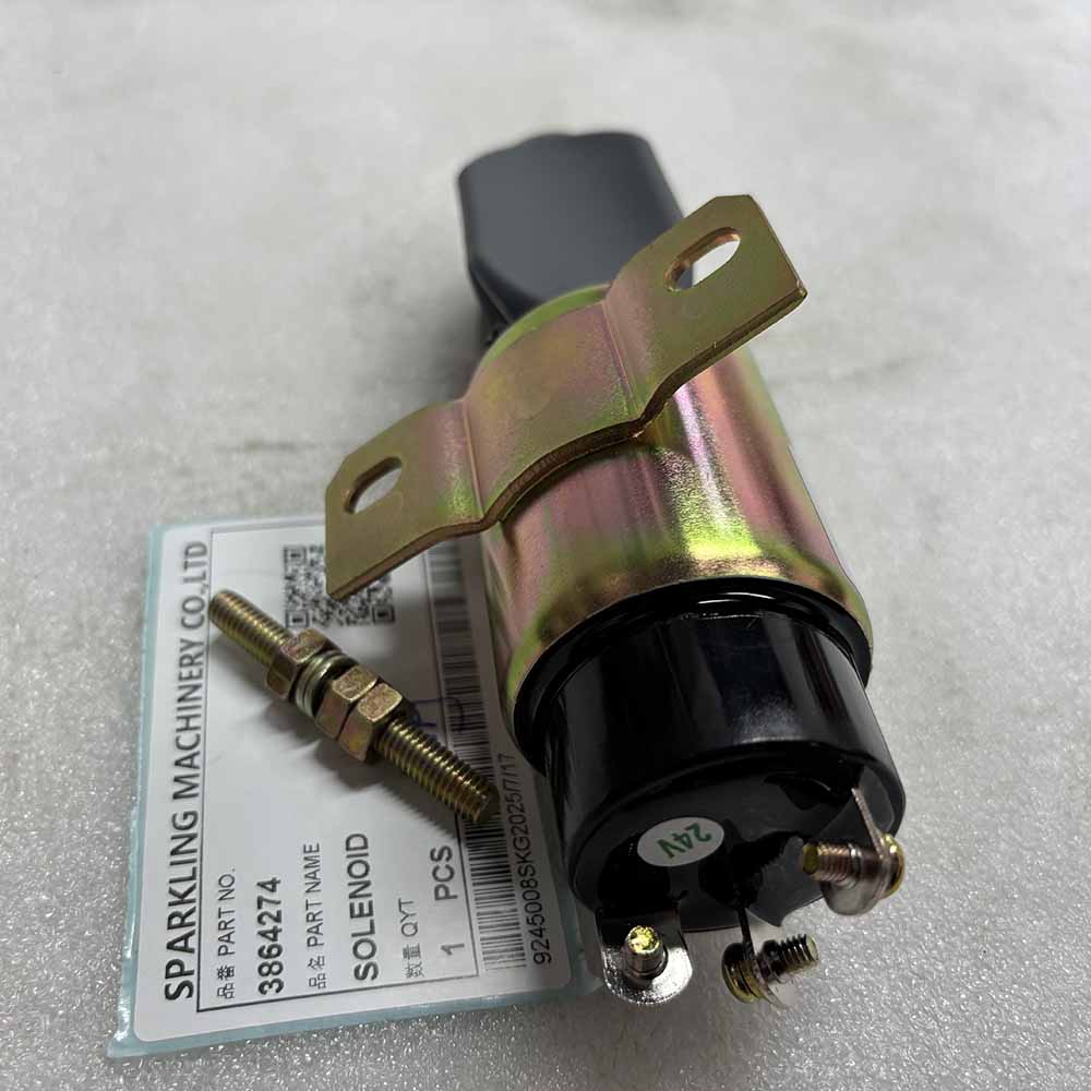 HYUNDAI EXCAVATOR PARTS MADE IN CHINA NEW R140LC-7 R140LC9S R140W7 R140W9S 3864274 SOLENOID SPARKLING MACHINERY