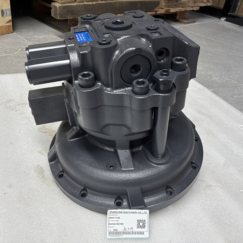 SPARKLING MACHINERY CHINA AFTERMARK 38K9-11100 38K9-10150 SWING MOTOR NEW FOR HYUNDAI EXCAVAOTR R300-9S HX300 R290LC-7 R290LC-9