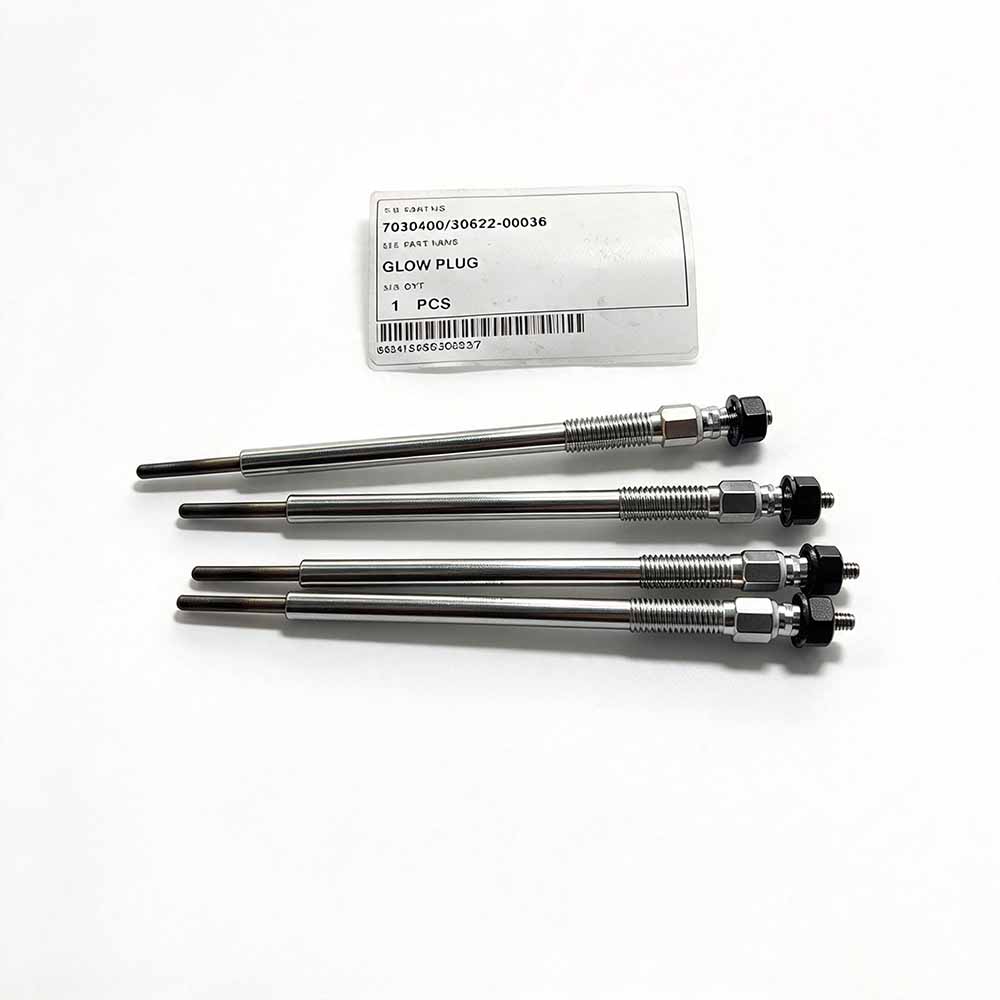 Doosan-D18-engine-replacement-glow-plug-7030400-terminal-close-up