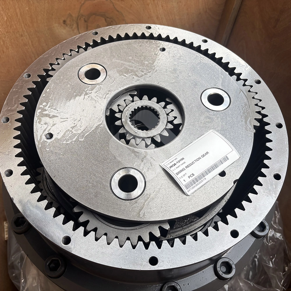MADE IN CHINA SPARKLING MACHINERY NEW R290LC9 R290LC9MH R300LC9A 39Q8-12100 SWING REDUCTION GEAR MADE IN CHINA SPARKLING MACHINERY NEW R290LC9 R290LC9MH R300LC9A 39Q8-12100 SWING REDUCTION GEAR