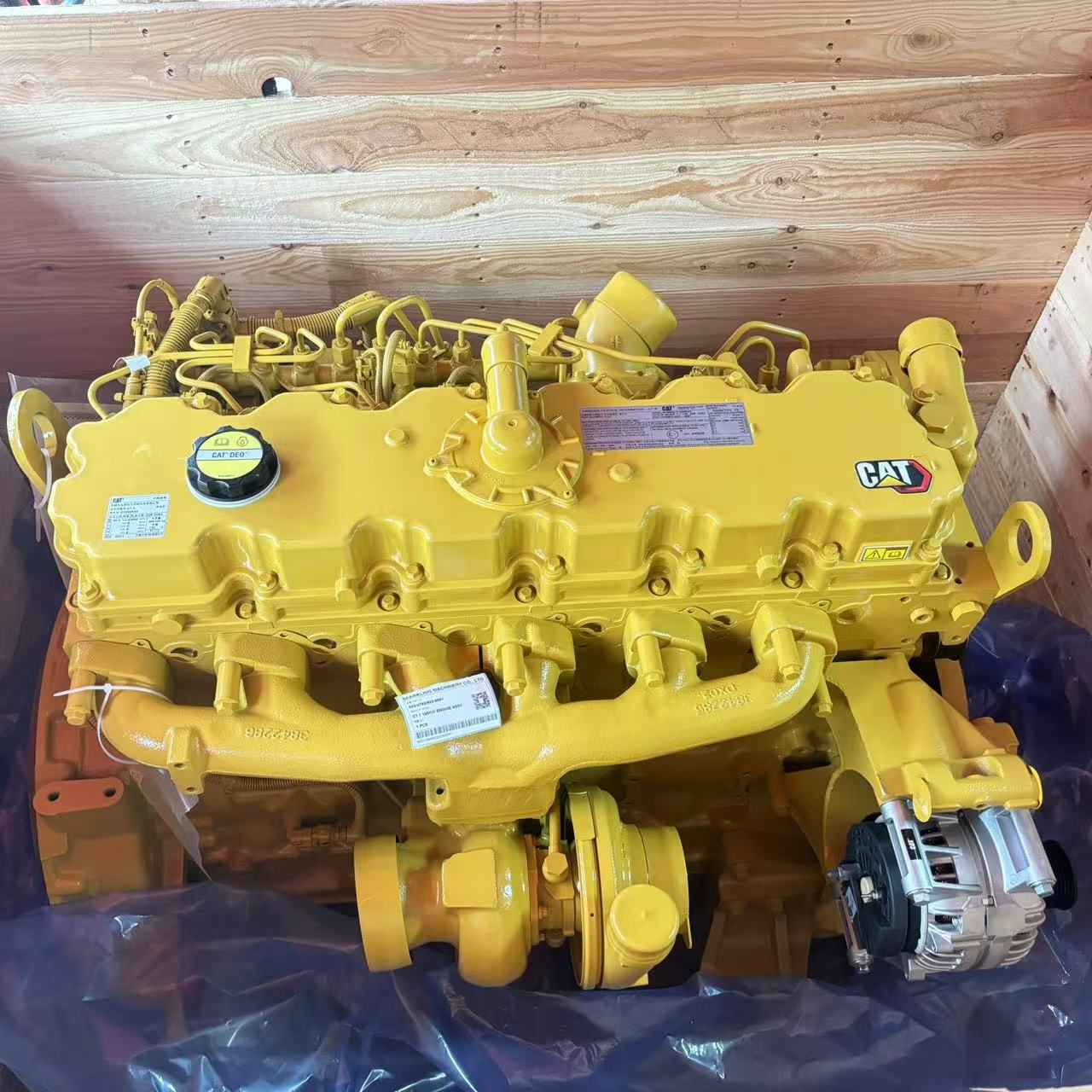 Original C7.1 Engine Assembly with parts 503-8792, 502-3531, 502-4248, 623-6651 for CAT Excavator Models E330 E336GC E330GC E333