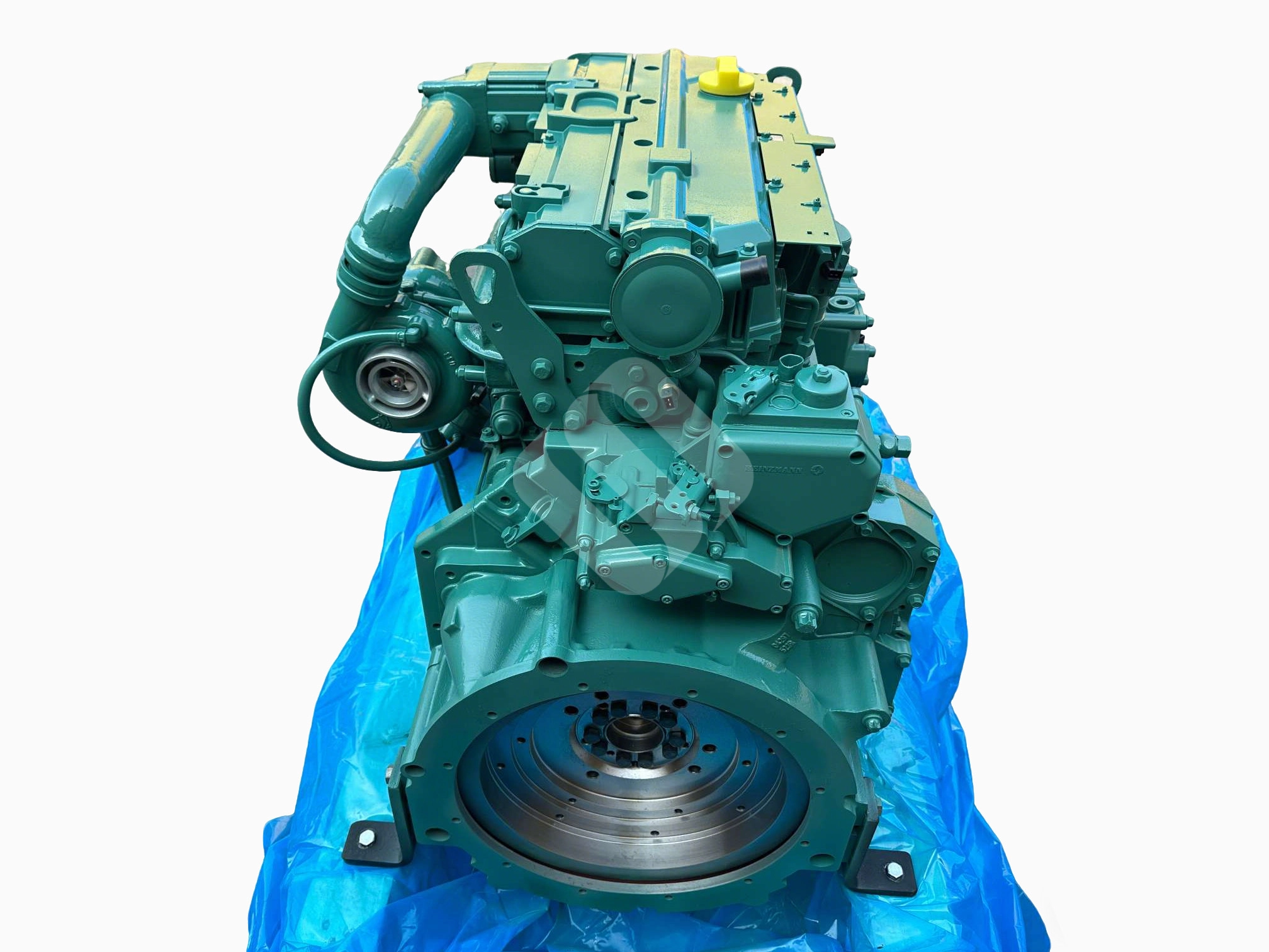 Volvo D5D CCE3 Diesel Engine 4.7-Liter 4-Cylinder Turbocharged Industrial Motor Volvo-D5D-CCE3-engine-nameplate-details