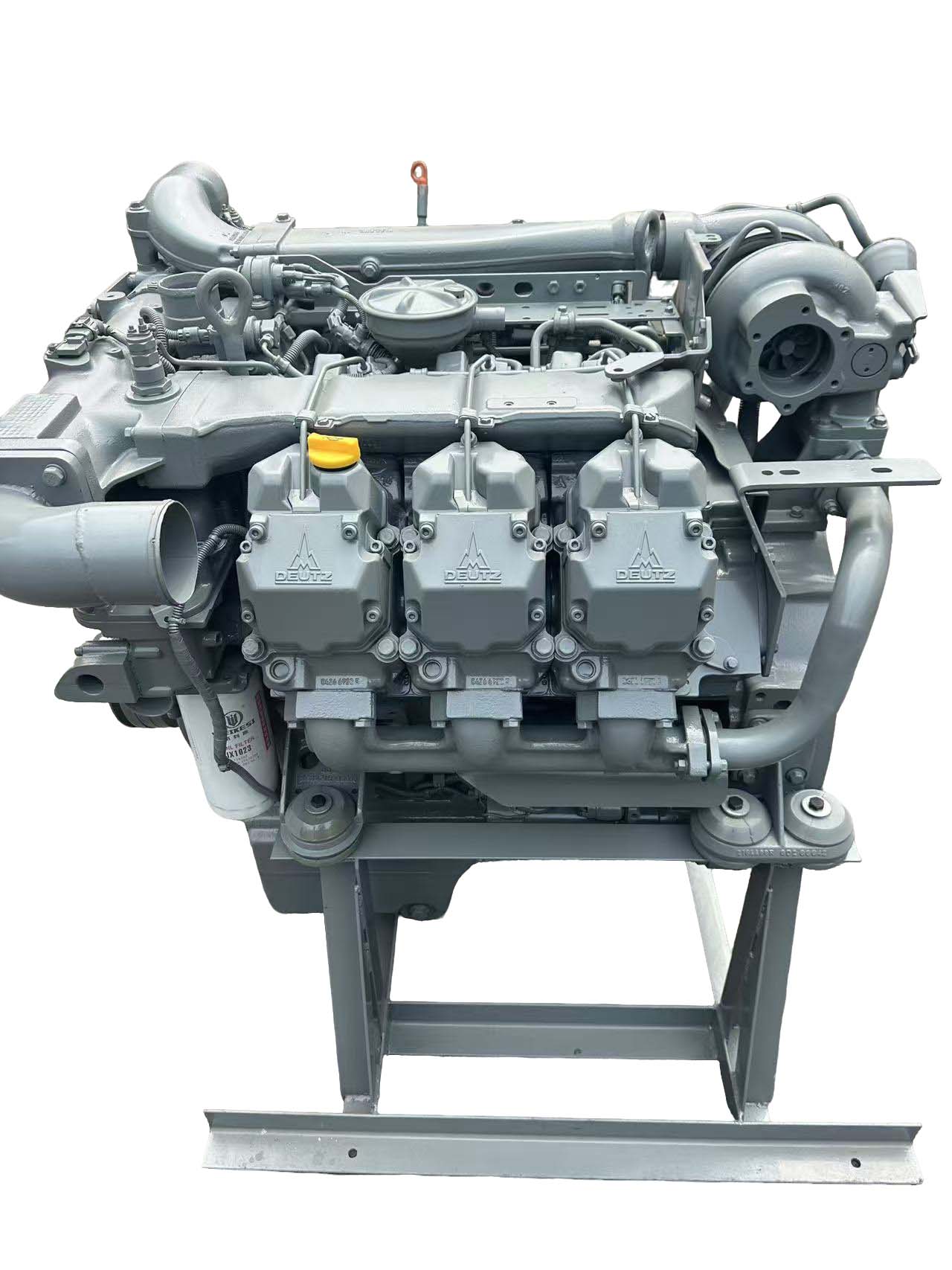 DEUTZ TCD2013V06 Diesel Engine 11.9L V6 Turbocharged Industrial Motor DEUTZ-TCD2015V06-V6-industrial-diesel-engine-front-view