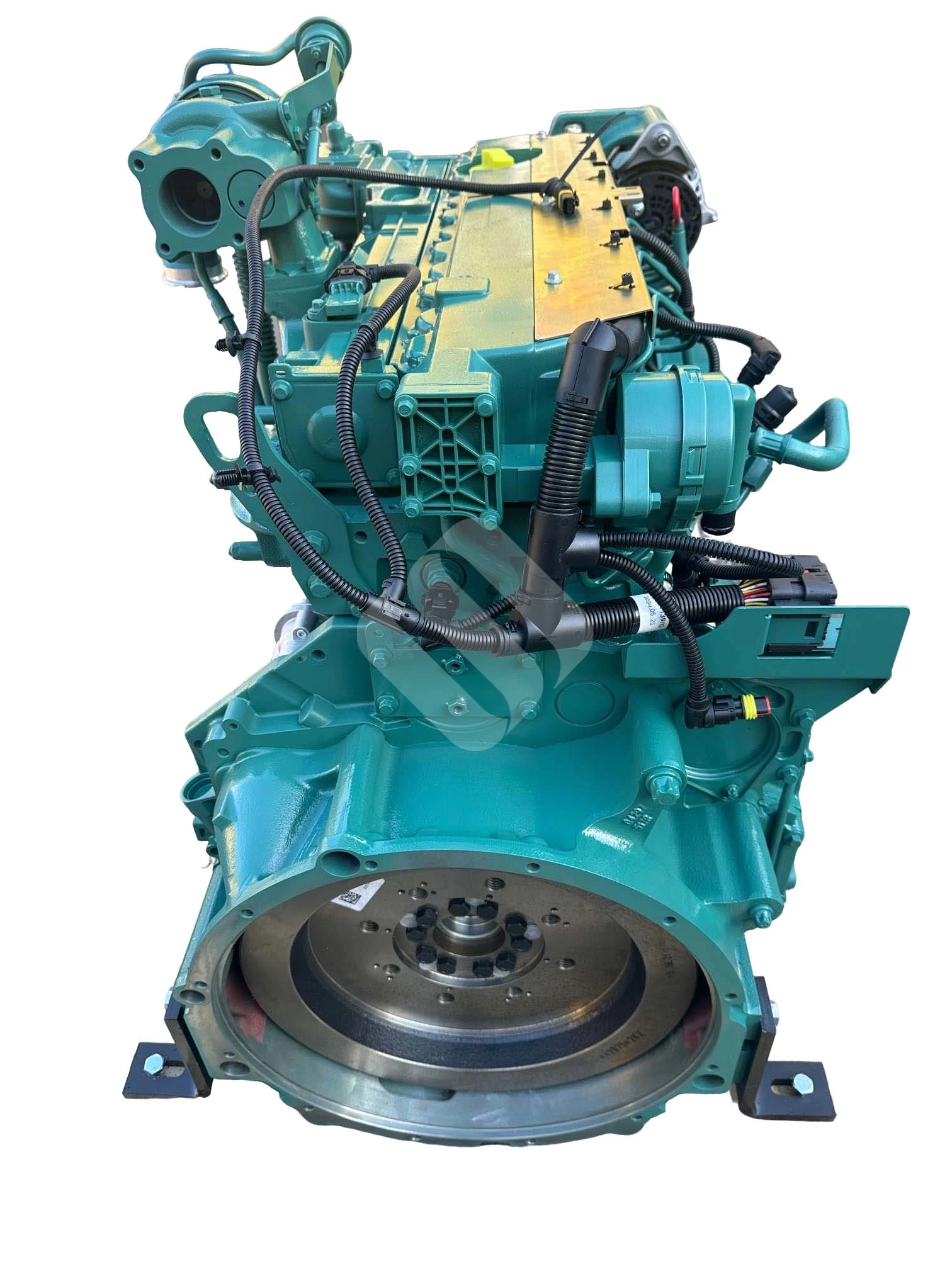 Volvo D6E EAE3 Diesel Engine 5.7L 6-Cylinder Turbocharged Industrial Motor Volvo-D6E-EAE3-6-cylinder-turbocharged-diesel-engine-side-view