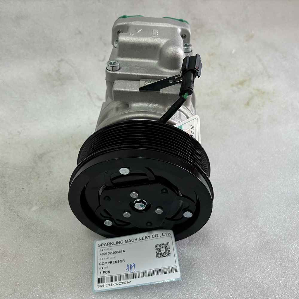 DOOSAN EXCAVATOR DX225 DX340LC 400102-00381A K1057338 COMPRESSOR