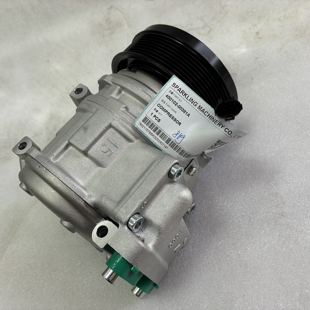 DOOSAN EXCAVATOR DX225 DX340LC 400102-00381A K1057338 COMPRESSOR