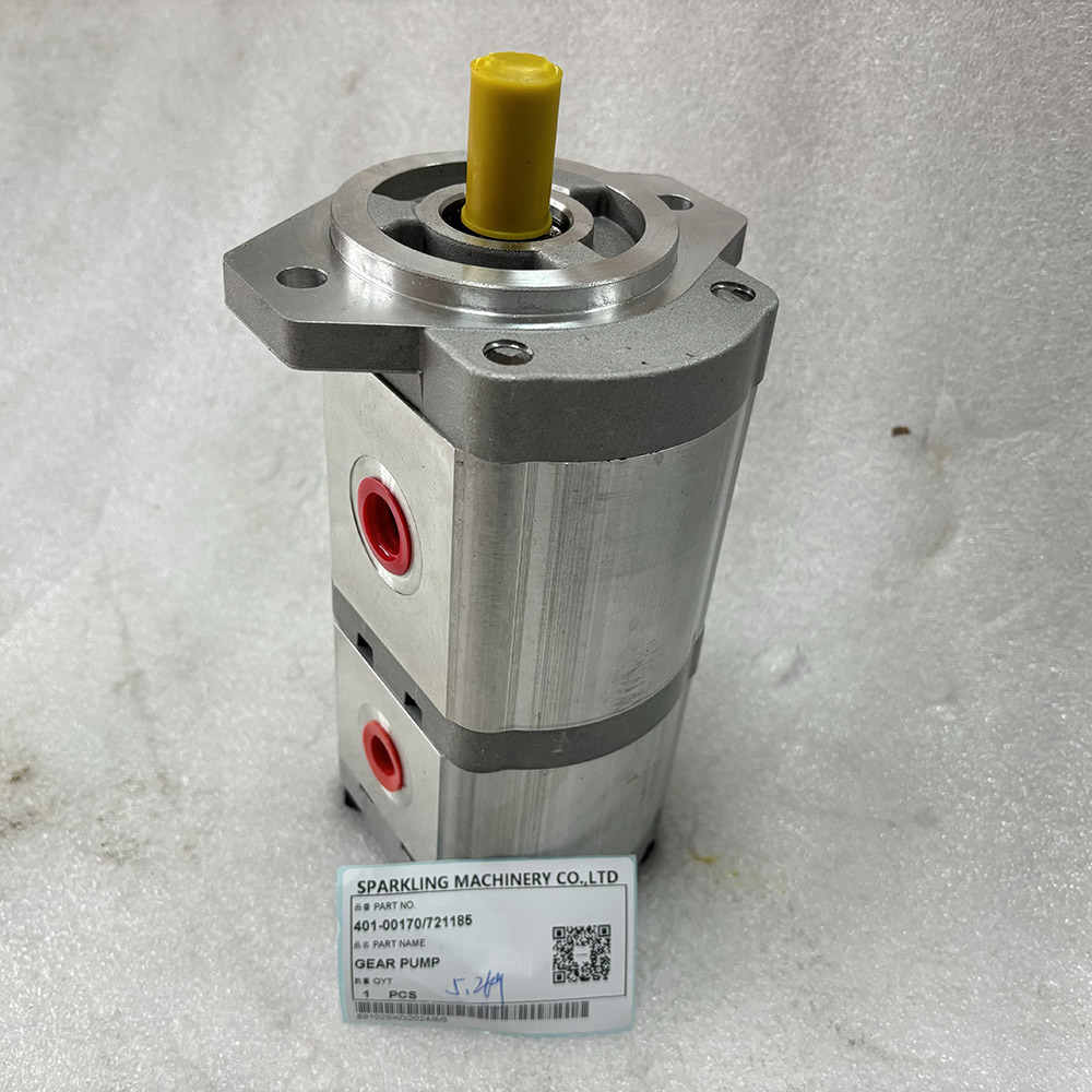 Hydraulic Gear Pump Primarily used for Doosan DX210 Solar 210W-V excavators 401-00170 721185