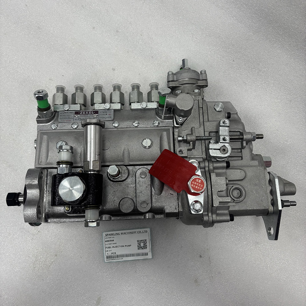 Excavator Spare Parts 4063844 FUEL INJECTION PUMP for Cummins Engine 6B5.9 6BT 5.9L 6BTAA 5.9L QSB5.9 Komatsu Excavator PC200-7 PC220-7