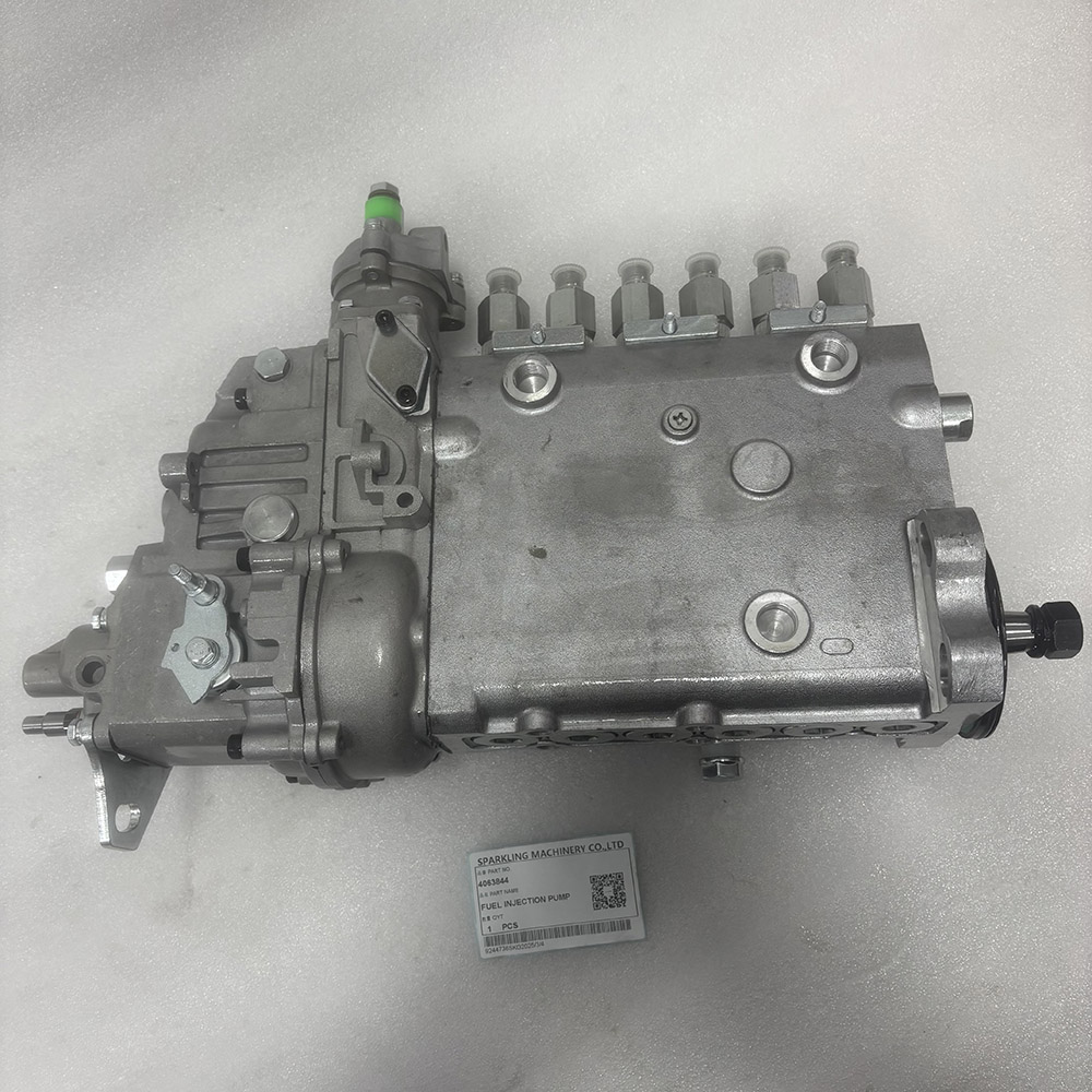 Excavator Spare Parts 4063844 FUEL INJECTION PUMP for Cummins Engine 6B5.9 6BT 5.9L 6BTAA 5.9L QSB5.9 Komatsu Excavator PC200-7 PC220-7