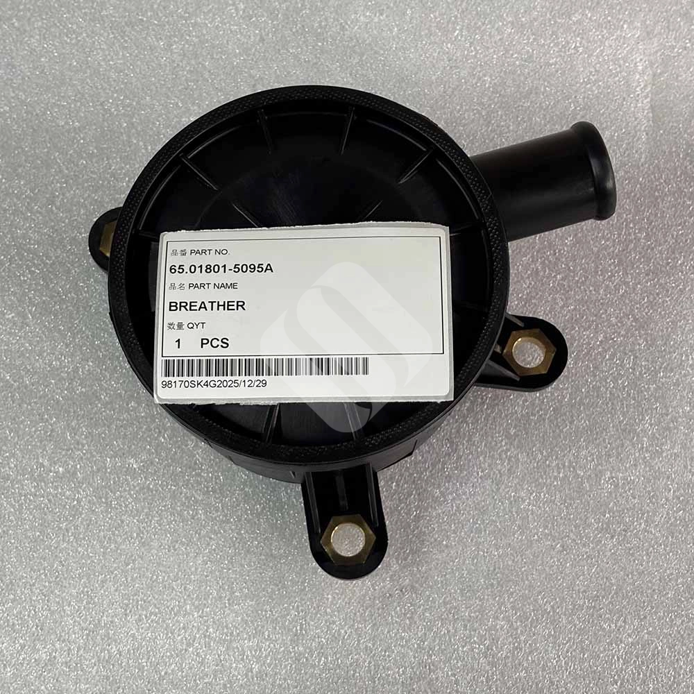 Construction Machinery Spare Parts 65.01801-5095A Breather for Doosan SOLAR 290LC-V SOLAR 290LL Excavators Doosan SOLAR 290LL excavator spare parts breather