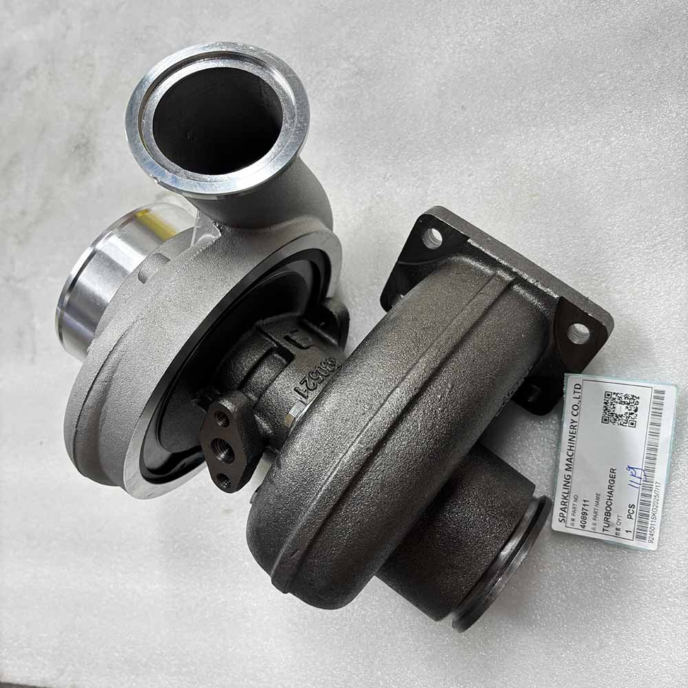 EXCAVATOR PARTS MADE IN CHINA NEW PC200-6 PC200-7 PC220-6 PC220-7 4089711 TURBOCHARGER SPARKLING MACHINERY