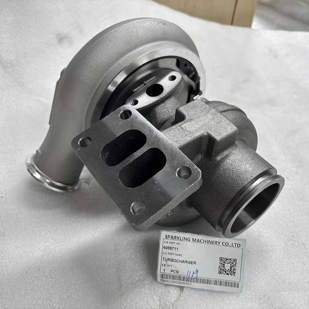 EXCAVATOR PARTS MADE IN CHINA NEW PC200-6 PC200-7 PC220-6 PC220-7 4089711 TURBOCHARGER SPARKLING MACHINERY