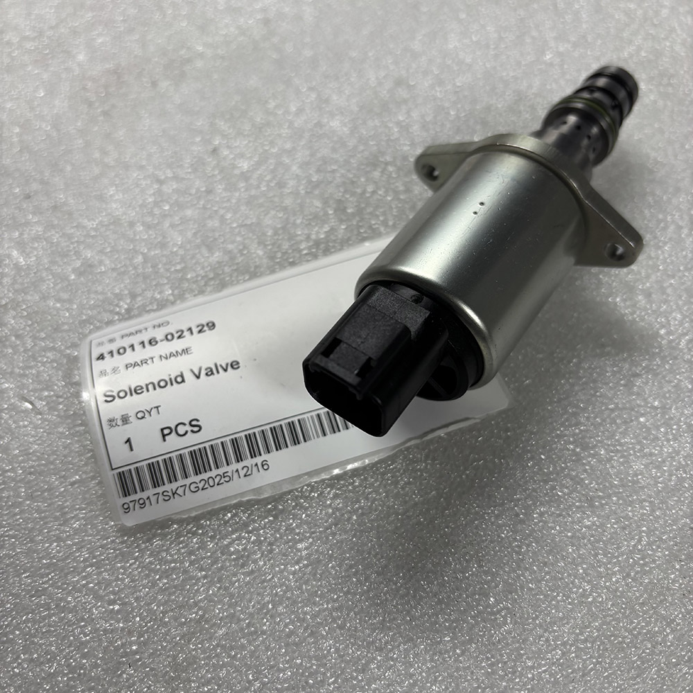 24V DC solenoid valve 410116-02129 for Doosan excavator