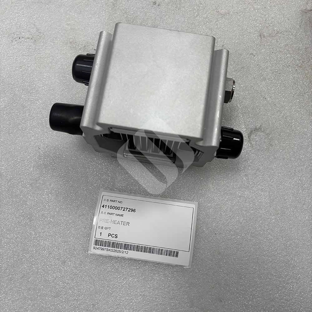 12-Volt 3-Amp 8KW 4110000727296 Pre-Heater - Construction Machinery Spare Parts Durable 8KW pre-heater for construction machines, 12V 3A, part number 4110000727296