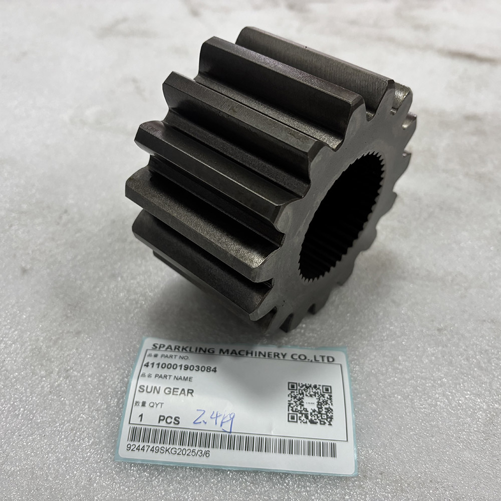 Excavator Spare Parts 2.4KG 15 teeth(external) 41 teeth(internal/spline) 4110001903084 SUN GEAR for SDLG Wheel Loaders LG936 LG956