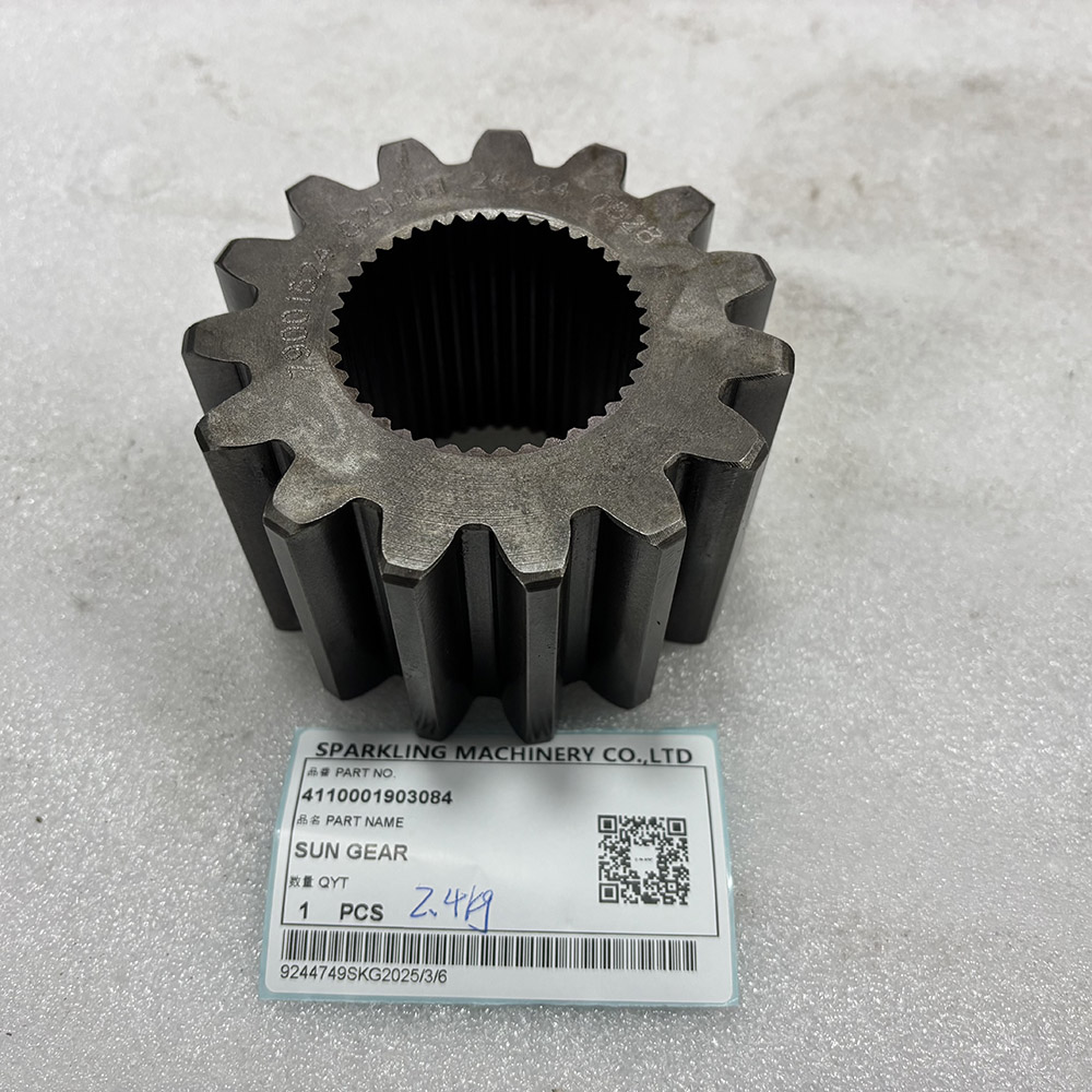 Excavator Spare Parts 2.4KG 15 teeth(external) 41 teeth(internal/spline) 4110001903084 SUN GEAR for SDLG Wheel Loaders LG936 LG956