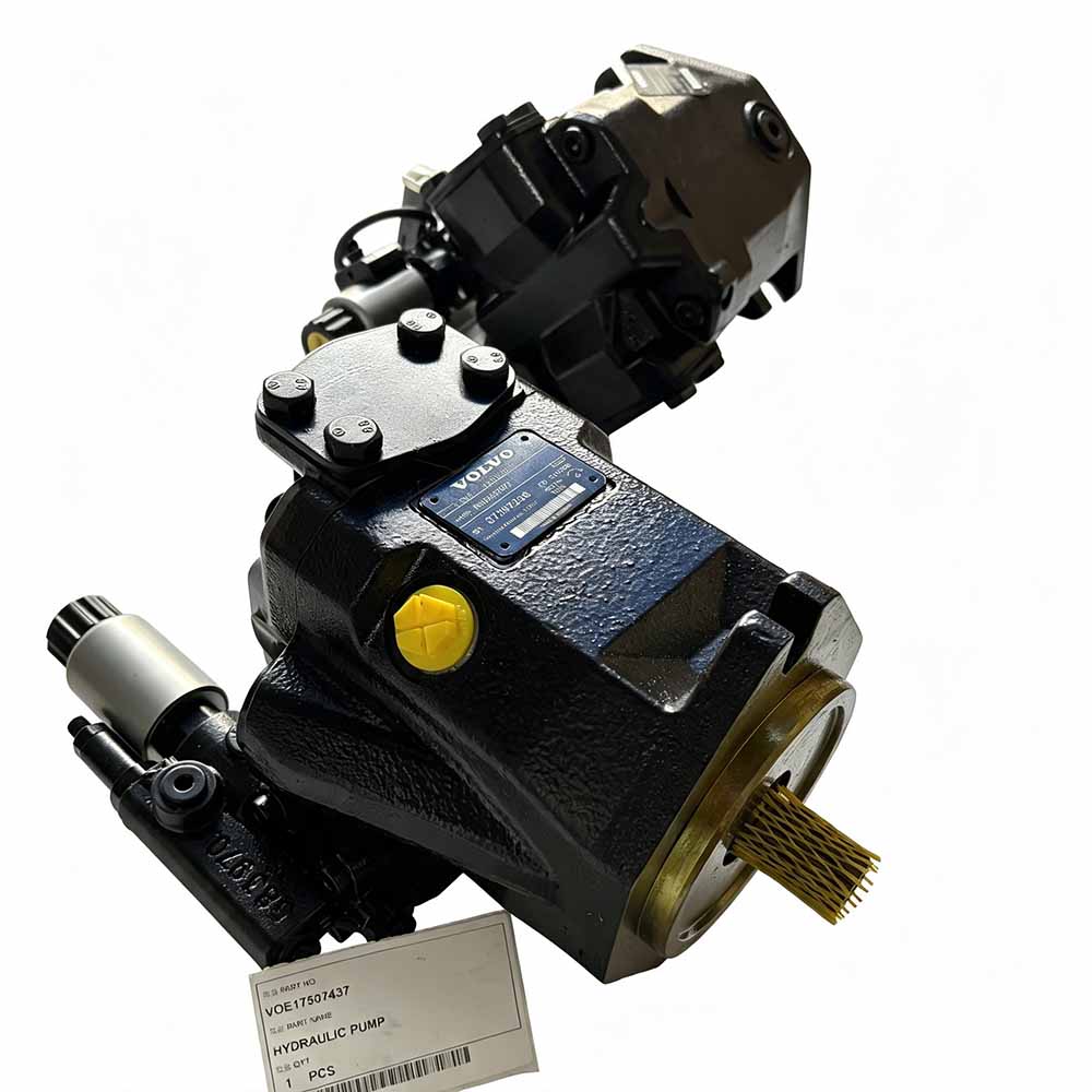 Volvo-A40G-replacement-hydraulic-pump-VOE17507437-close-up