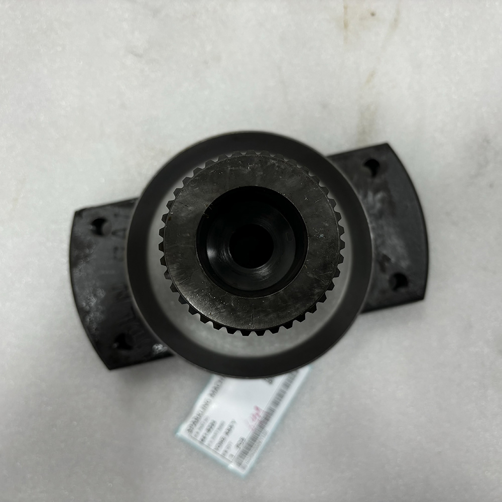 Caterpillar 441-9224, CA4419224, 4419224 transfer yoke, CAT gear yoke assy, CAT 773E parts, 775F transfer components, D10R drivetrain parts, Caterpillar yoke assembly, CAT transfer gear repair