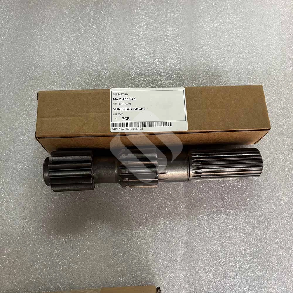 4472.377.046 Sun Gear Shaft for Hyundai R170W-7 Wheel Excavator Spare Parts Sun Gear Shaft 4472.377.046 for Hyundai R170W-7 Excavator - Sparkling Machinery