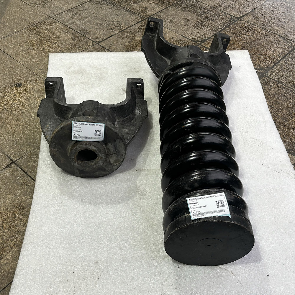 New Aftermarket Case CX210D Track Adjuster Assembly Part 47819954 Idler and KRA16490 Yoke