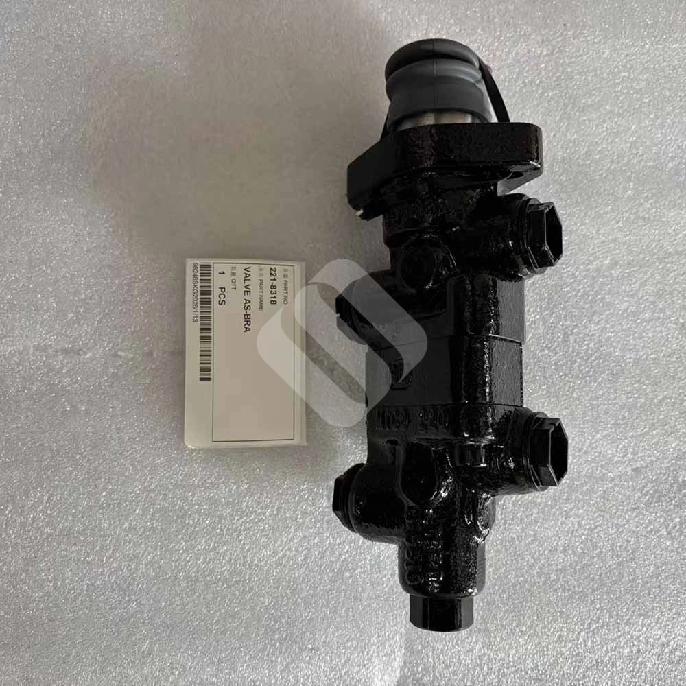 Excavator Spare Parts 221-8318 VALVE AS-BRA for Cat Heavy Machinery 735 735B 740 740B Cat Excavator Spare Parts Valve AS BRA