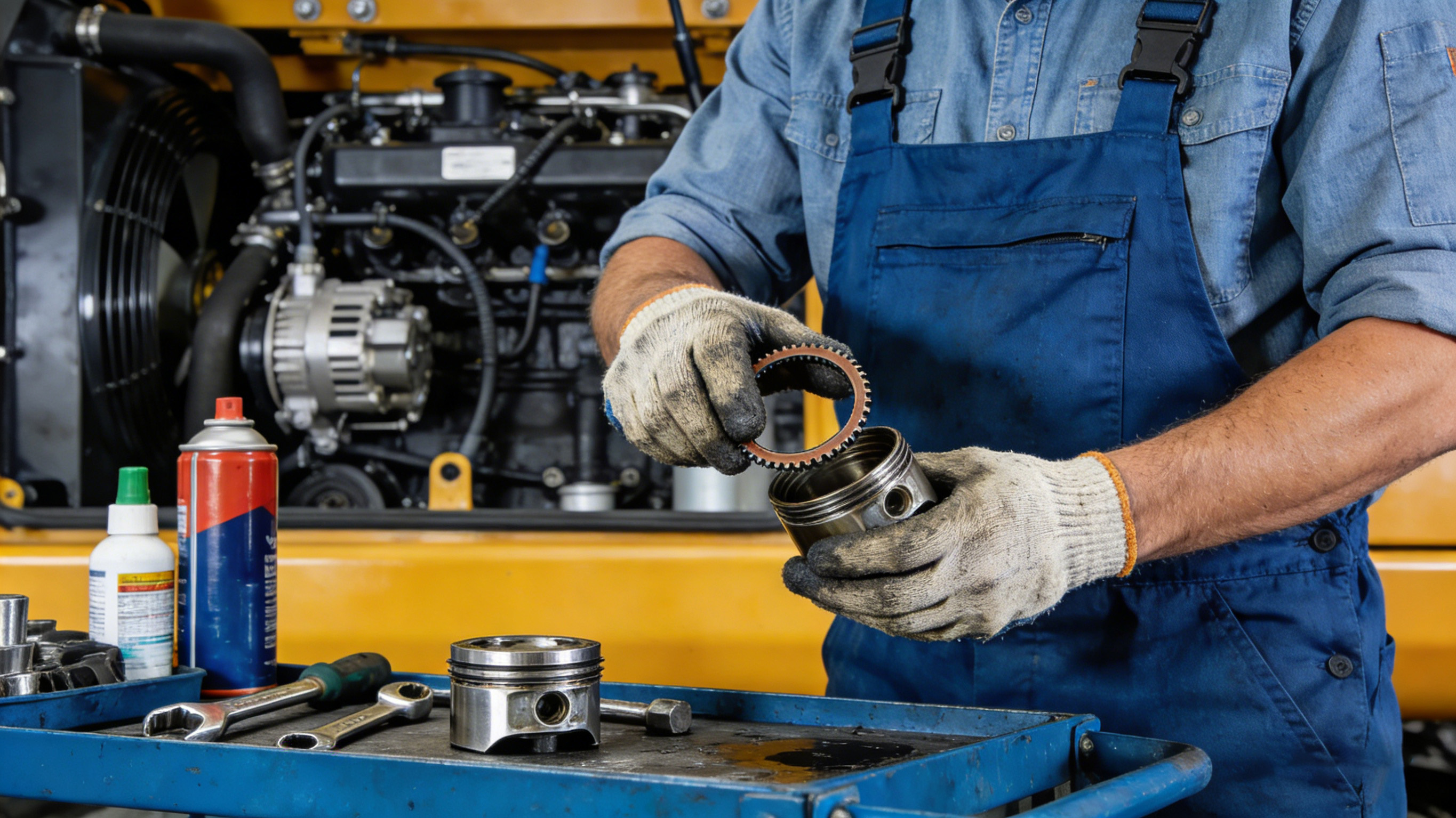 How to Clean Piston Rings Without Removing