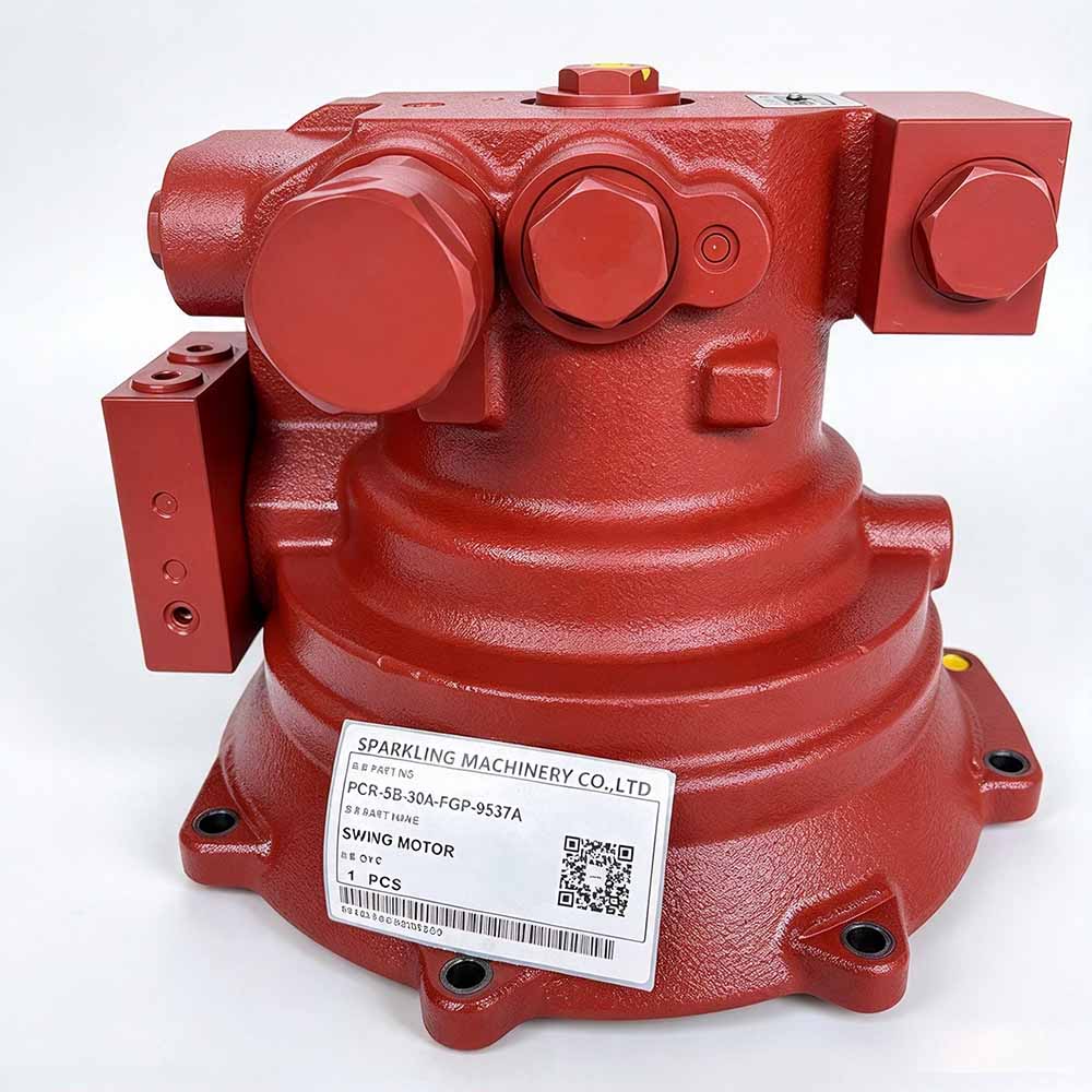 Genuine-PCR-5B-30A-FGP-9537A-excavator-slewing-motor-side-view