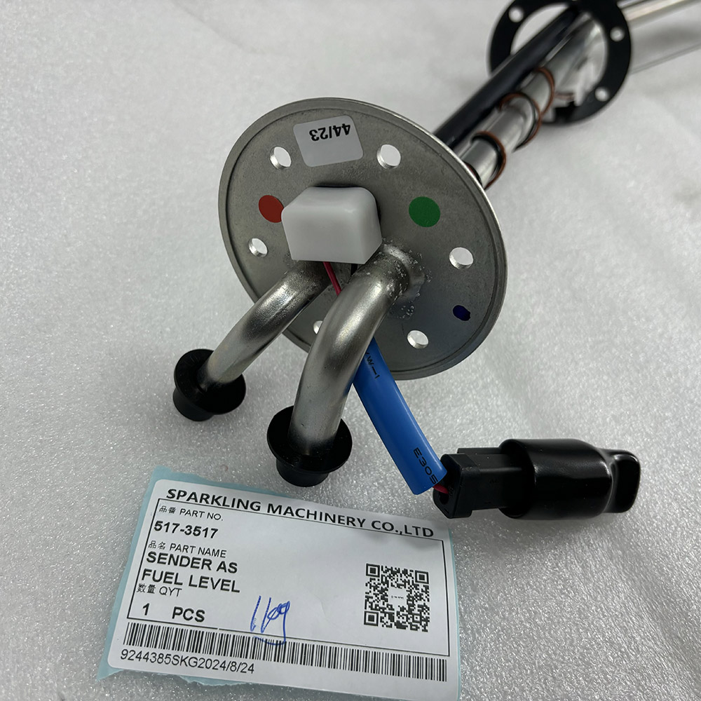 fuel level sender assembly (tank transmitter) manufactured for Caterpillar (Cat) heavy machinery 415 416F2 420F2 426F2 432F2 450E 517-3517 5173517