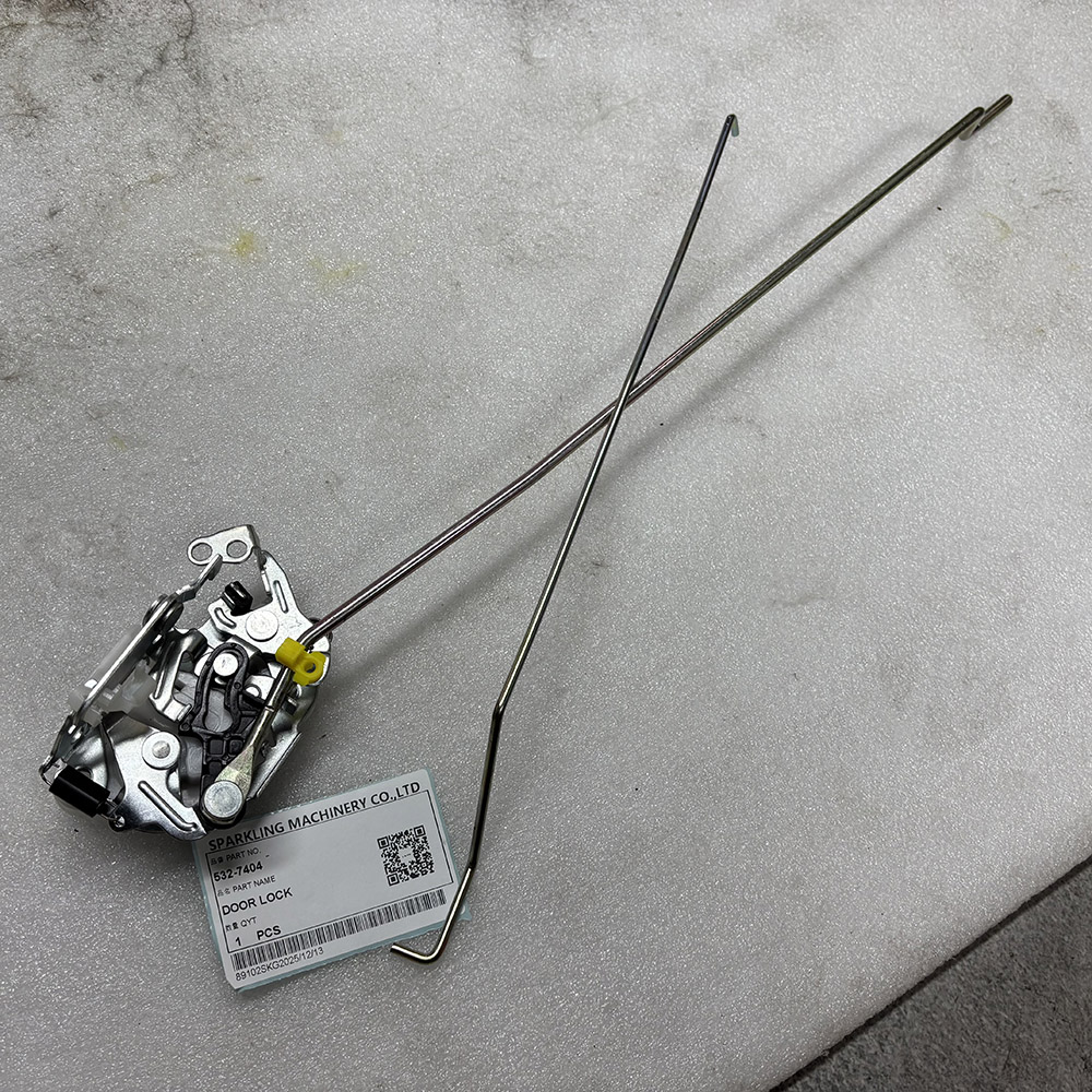 Caterpillar M314-07 excavator cab door lock