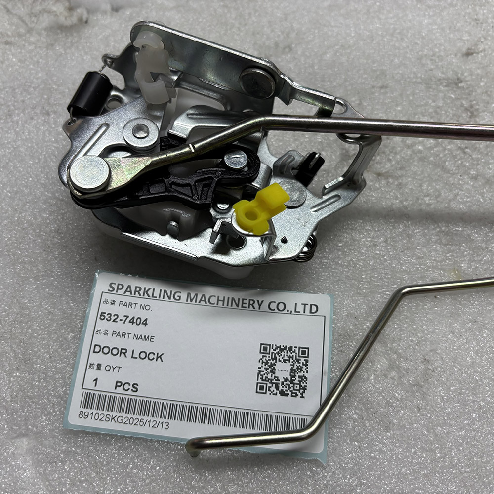 Caterpillar M314-07 excavator cab door lock